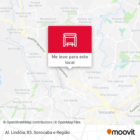 Al. Lindóia, 83 mapa