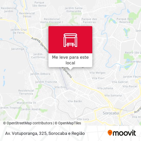Av. Votuporanga, 325 mapa