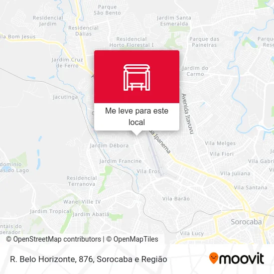 R. Belo Horizonte, 876 mapa