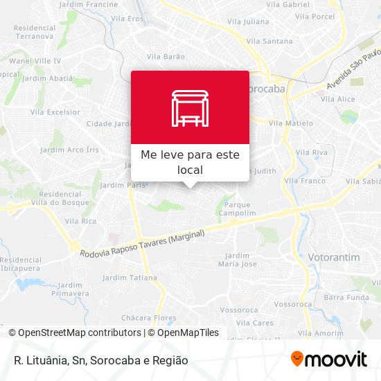 R. Lituânia, Sn mapa
