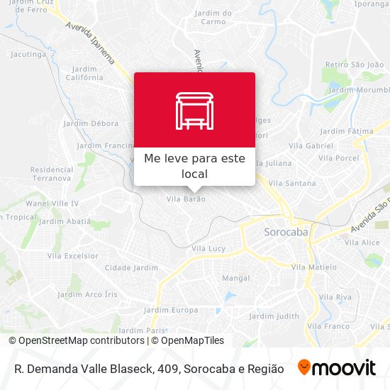 R. Demanda Valle Blaseck, 409 mapa