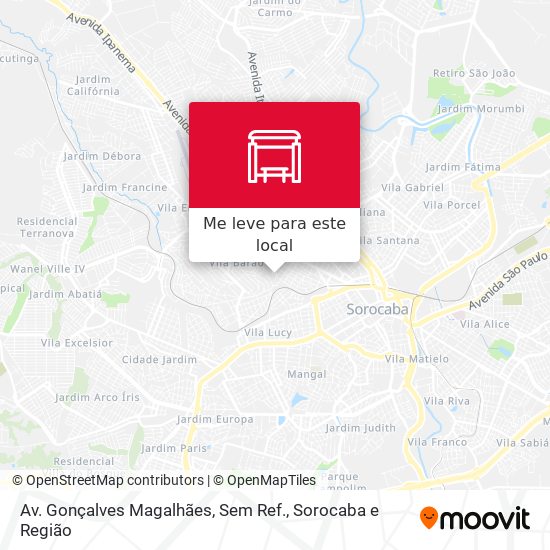 Av. Gonçalves Magalhães, Sem Ref. mapa