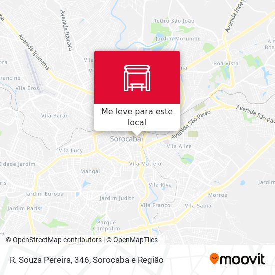 R. Souza Pereira, 346 mapa