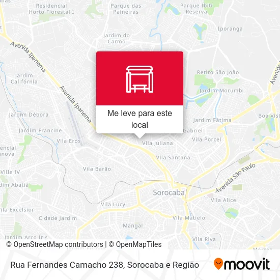 Rua Fernandes Camacho 238 mapa