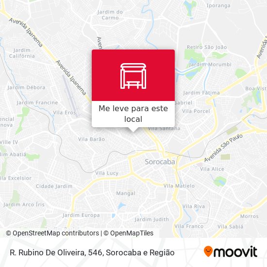 R. Rubino De Oliveira, 546 mapa