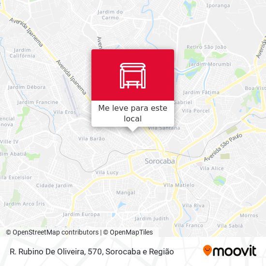 R. Rubino De Oliveira, 570 mapa