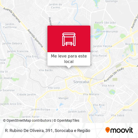 R. Rubino De Oliveira, 391 mapa