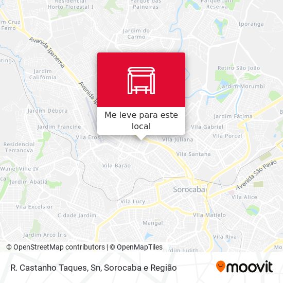 R. Castanho Taques, Sn mapa