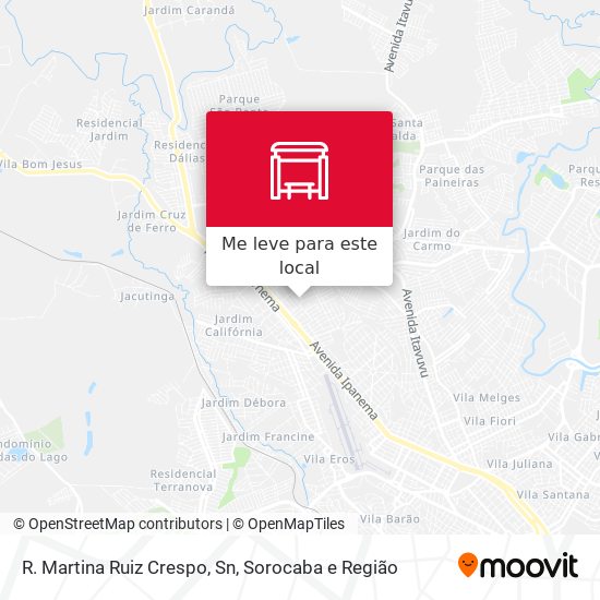 R. Martina Ruiz Crespo, Sn mapa
