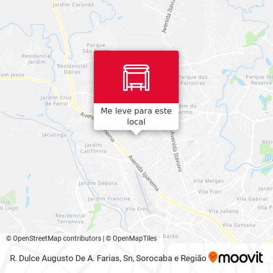 R. Dulce Augusto De A. Farias, Sn mapa