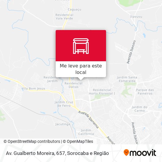 Av. Gualberto Moreira, 657 mapa