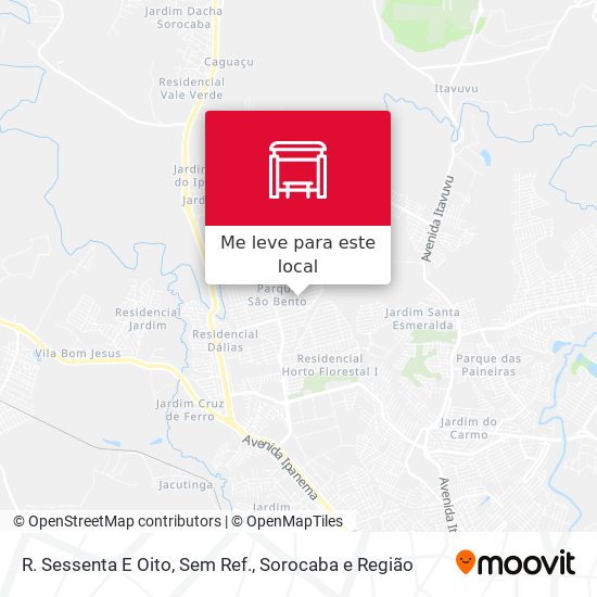 R. Sessenta E Oito, Sem Ref. mapa
