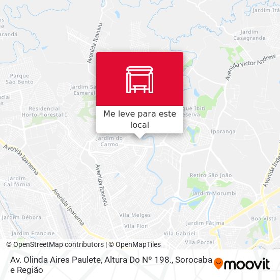 Av. Olinda Aires Paulete, Altura Do Nº 198. mapa