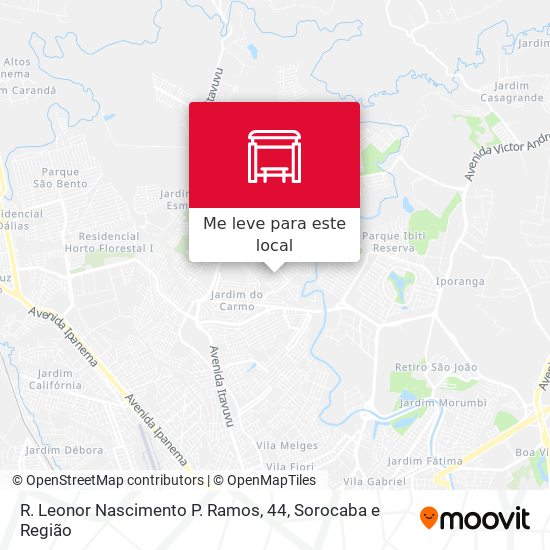 R. Leonor Nascimento P. Ramos, 44 mapa