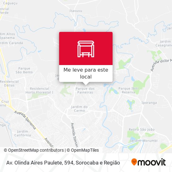 Av. Olinda Aires Paulete, 594 mapa