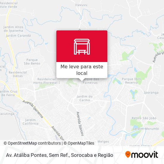 Av. Atáliba Pontes, Sem Ref. mapa