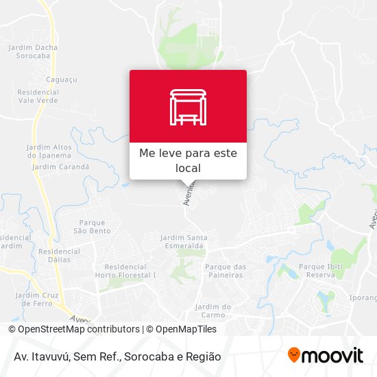 Av. Itavuvú, Sem Ref. mapa