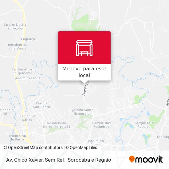Av. Chico Xavier, Sem Ref. mapa