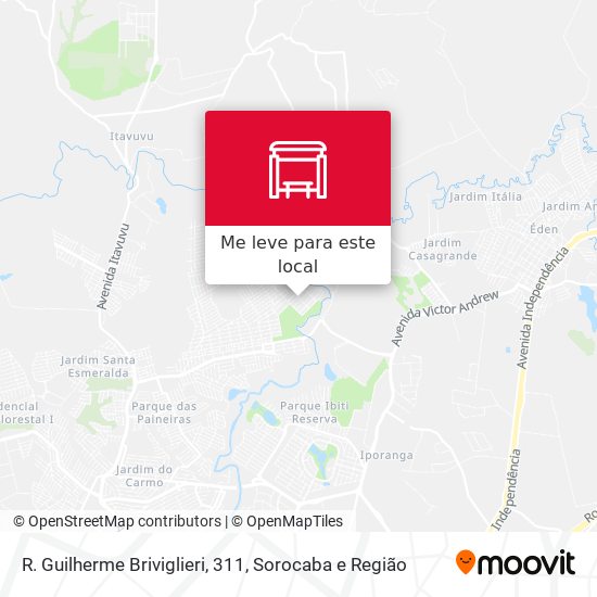 R. Guilherme Briviglieri, 311 mapa