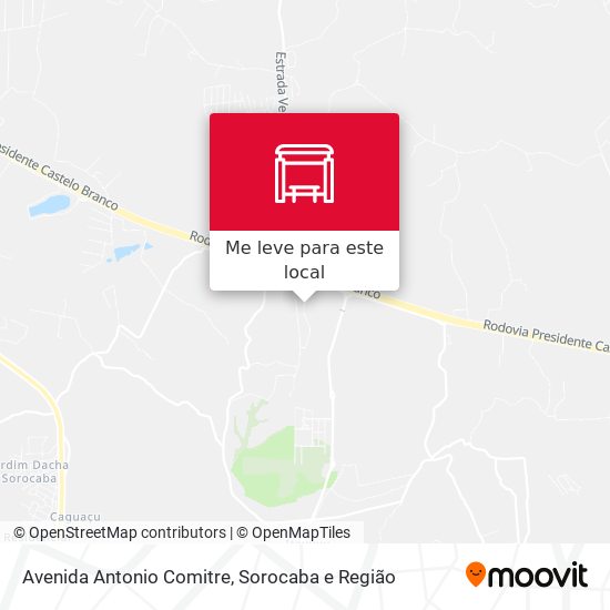 Avenida Antonio Comitre mapa