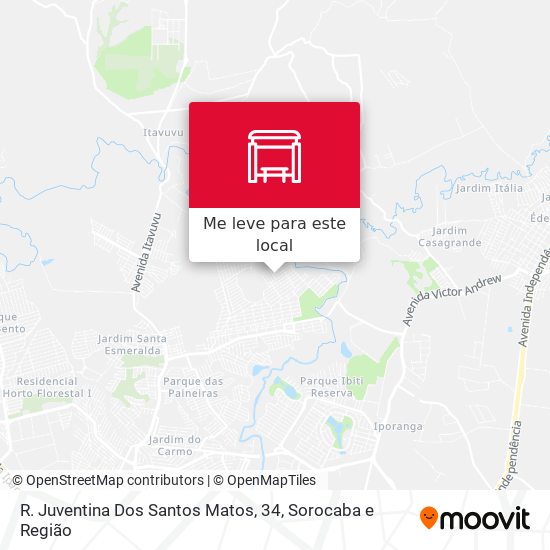 R. Juventina Dos Santos Matos, 34 mapa