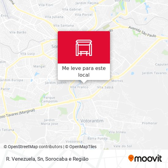 R. Venezuela, Sn mapa