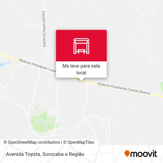 Avenida Toyota mapa