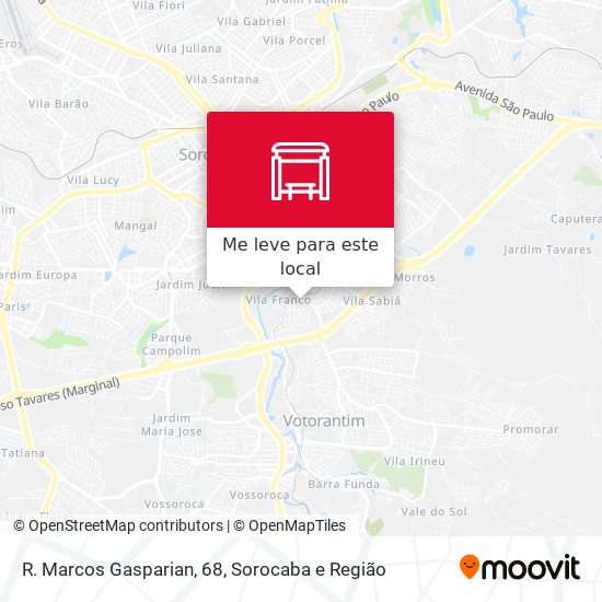 R. Marcos Gasparian, 68 mapa