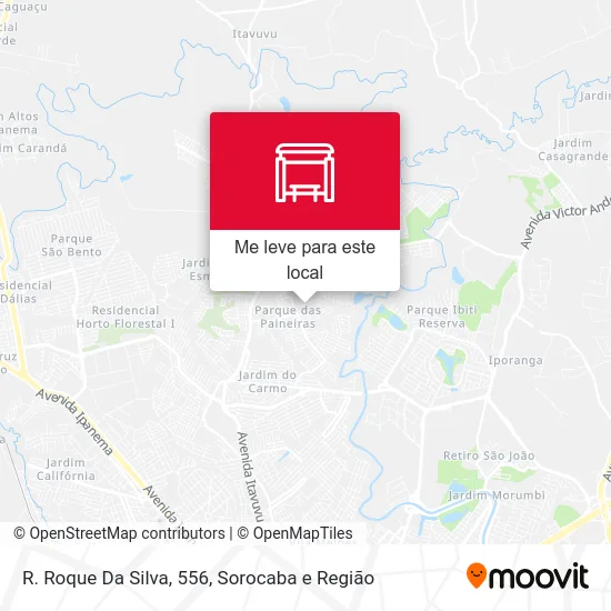 R. Roque Da Silva, 556 mapa