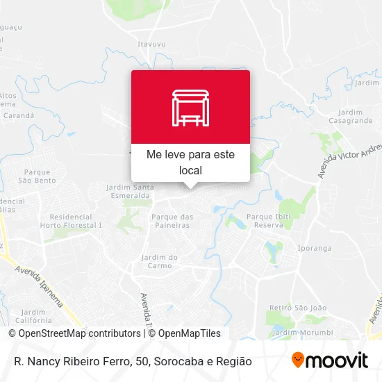 R. Nancy Ribeiro Ferro, 50 mapa
