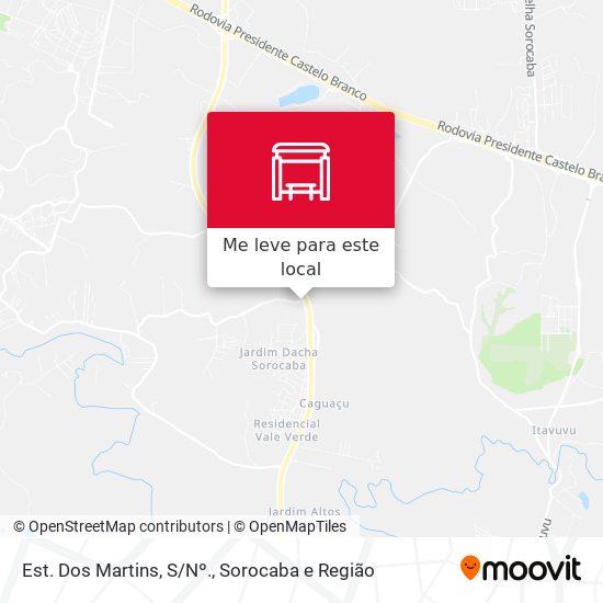 Est. Dos Martins, S/Nº. mapa