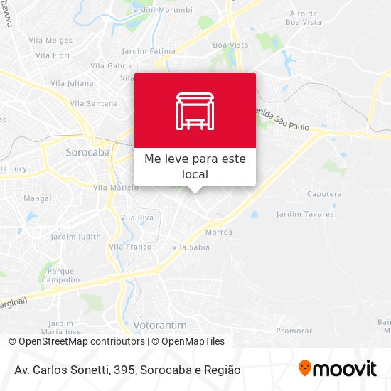 Av. Carlos Sonetti, 395 mapa