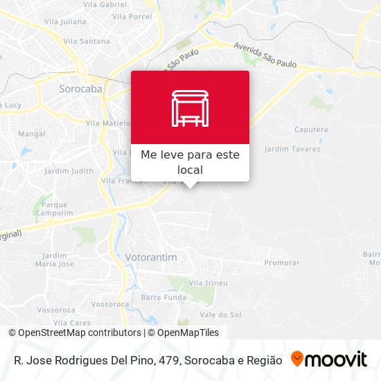 R. Jose Rodrigues Del Pino, 479 mapa