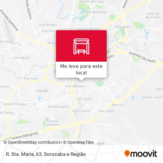 R. Sta. Maria, 63 mapa