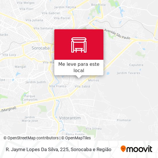 R. Jayme Lopes Da Silva, 225 mapa