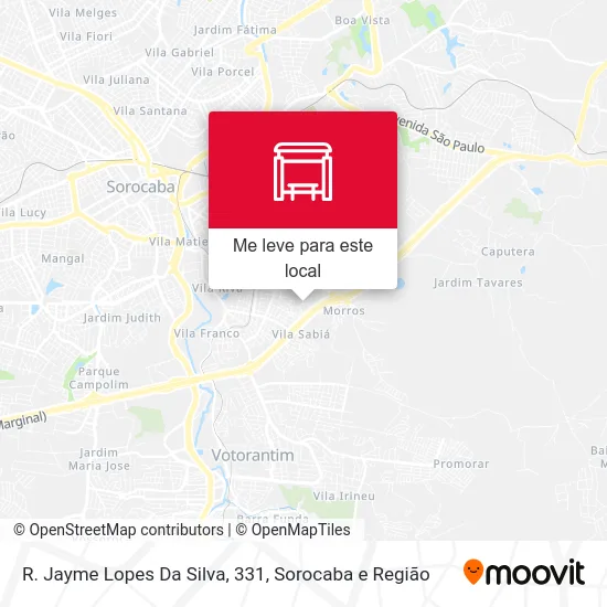 R. Jayme Lopes Da Silva, 331 mapa