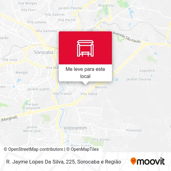 R. Jayme Lopes Da Silva, 225 mapa