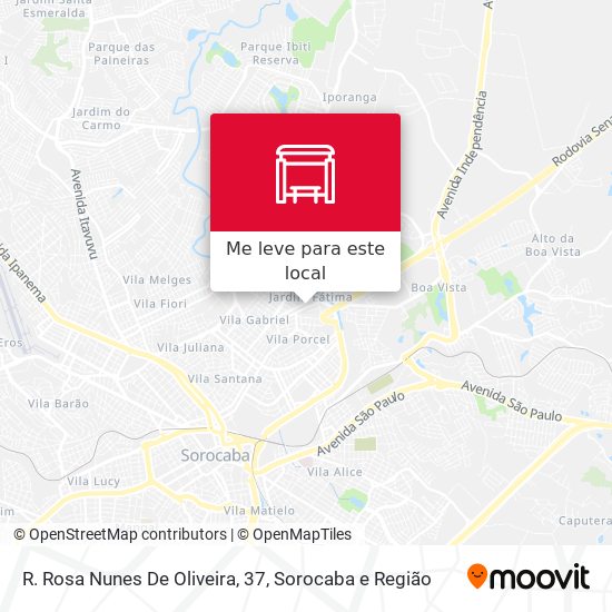 R. Rosa Nunes De Oliveira, 37 mapa