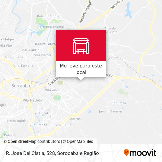 R. Jose Del Cistia, 528 mapa