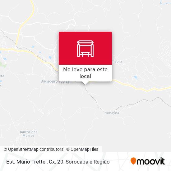 Est. Mário Trettel, Cx. 20 mapa