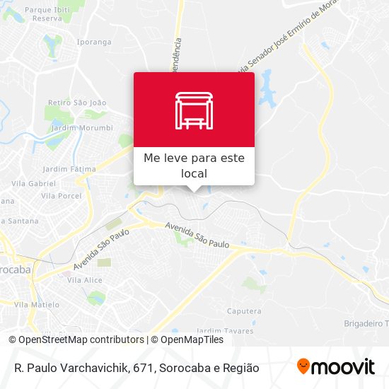 R. Paulo Varchavichik, 671 mapa