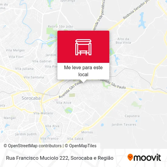 Rua Francisco Muciolo 222 mapa