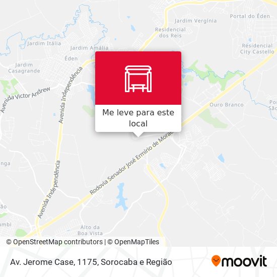 Av. Jerome Case, 1175 mapa