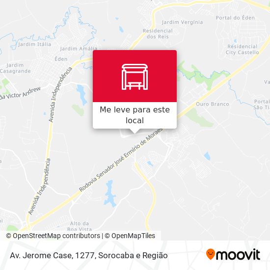 Av. Jerome Case, 1277 mapa
