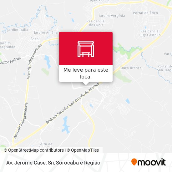 Av. Jerome Case, Sn mapa