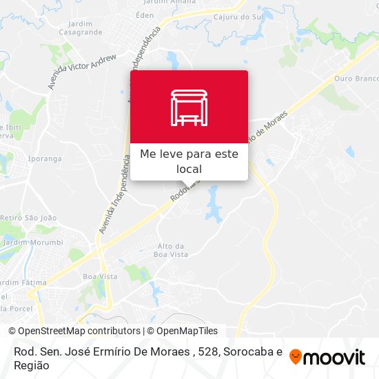 Rod. Sen. José Ermírio De Moraes , 528 mapa