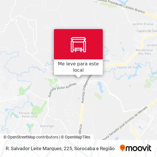 R. Salvador Leite Marques, 225 mapa