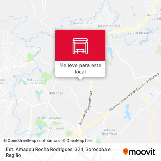 Est. Amadeu Rocha Rodrigues, 324 mapa