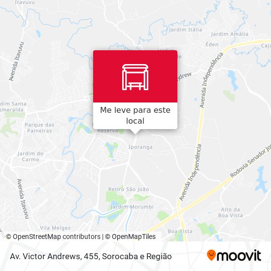 Av. Victor Andrews, 455 mapa