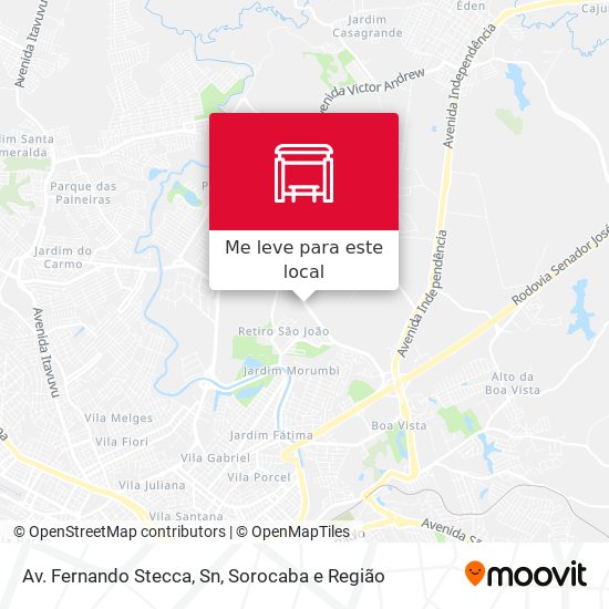 Av. Fernando Stecca, Sn mapa